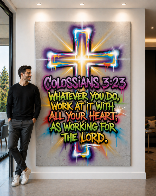 Glowing Cross