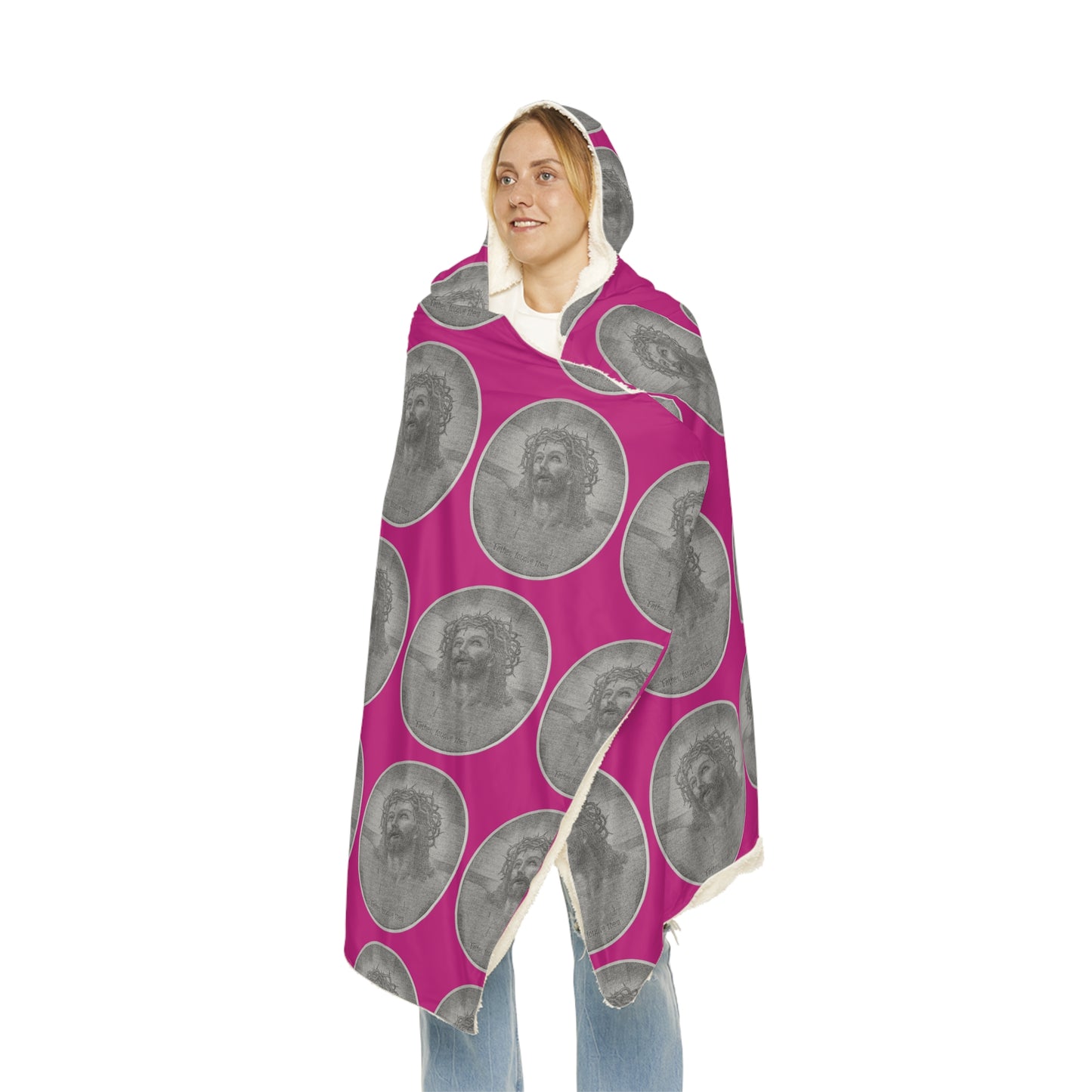 Snuggle Blanket Pink (Fleece or Sherpa)