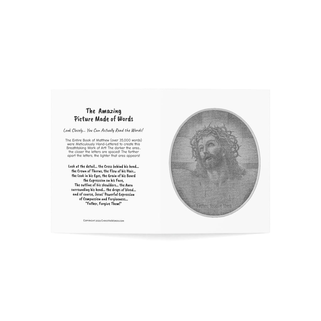 Christ-In-Words Greeting Cards (1,10,30,50 pcs.)