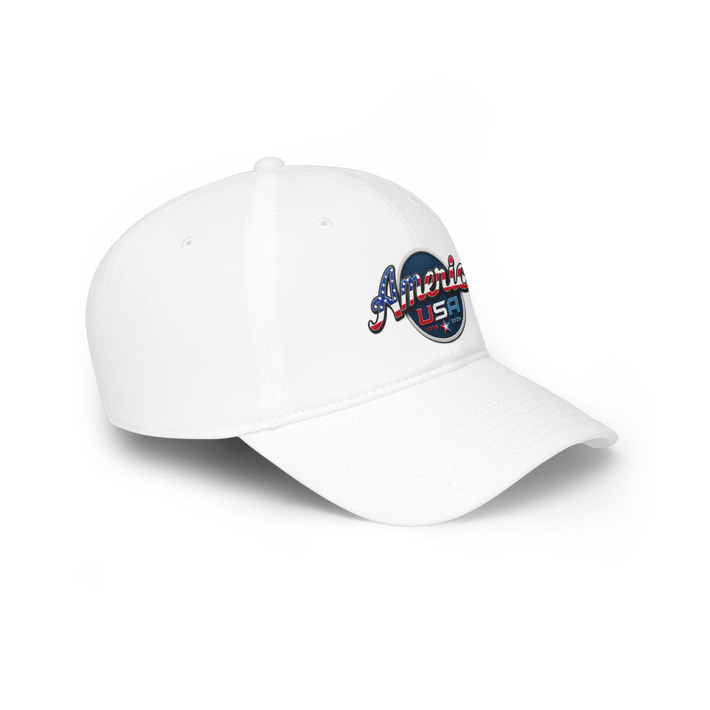 Copy of America USA Baseball Cap - Retro Patriotic Low Profile Hat for 4th of July