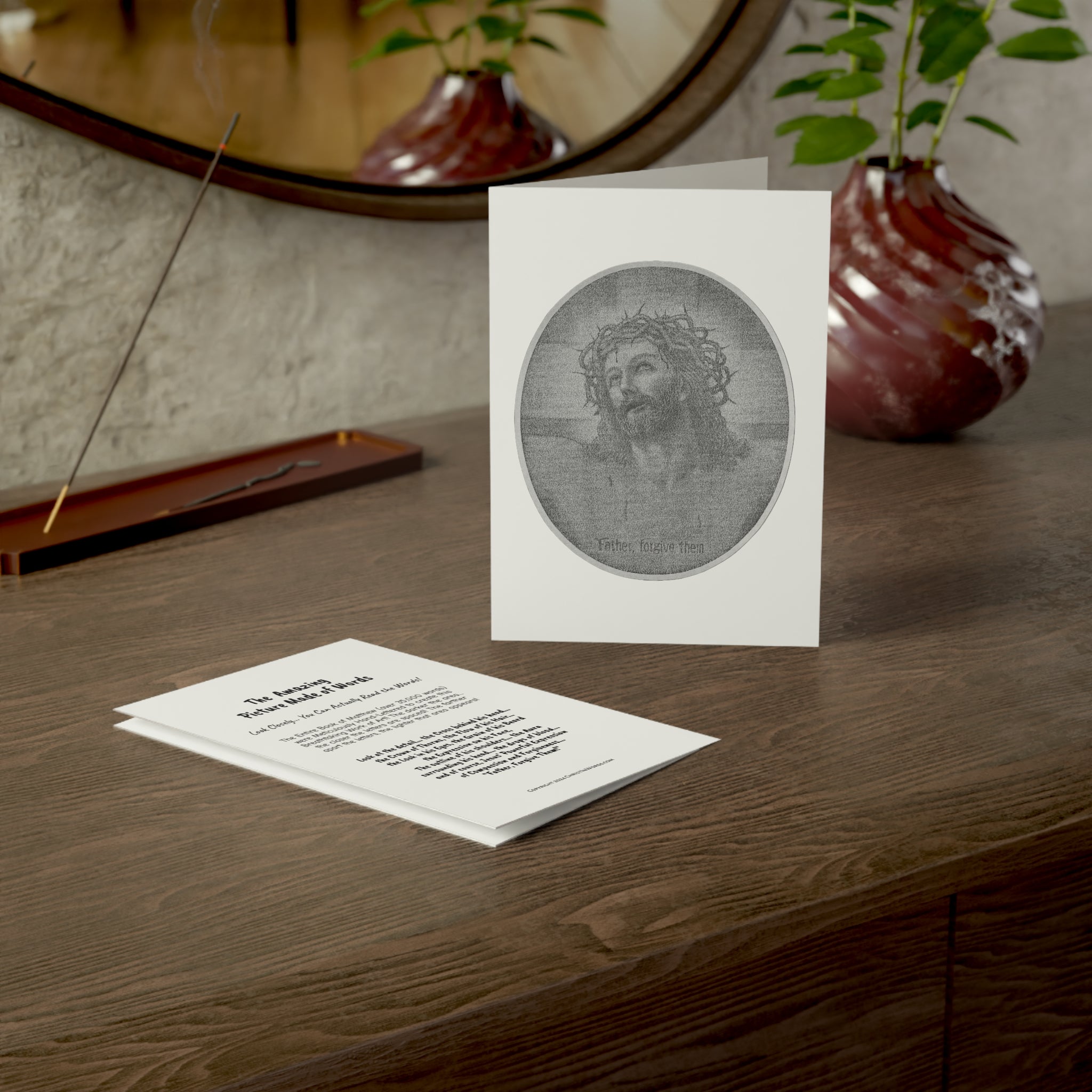 Christ-In-Words Greeting Cards (1,10,30,50 pcs.)