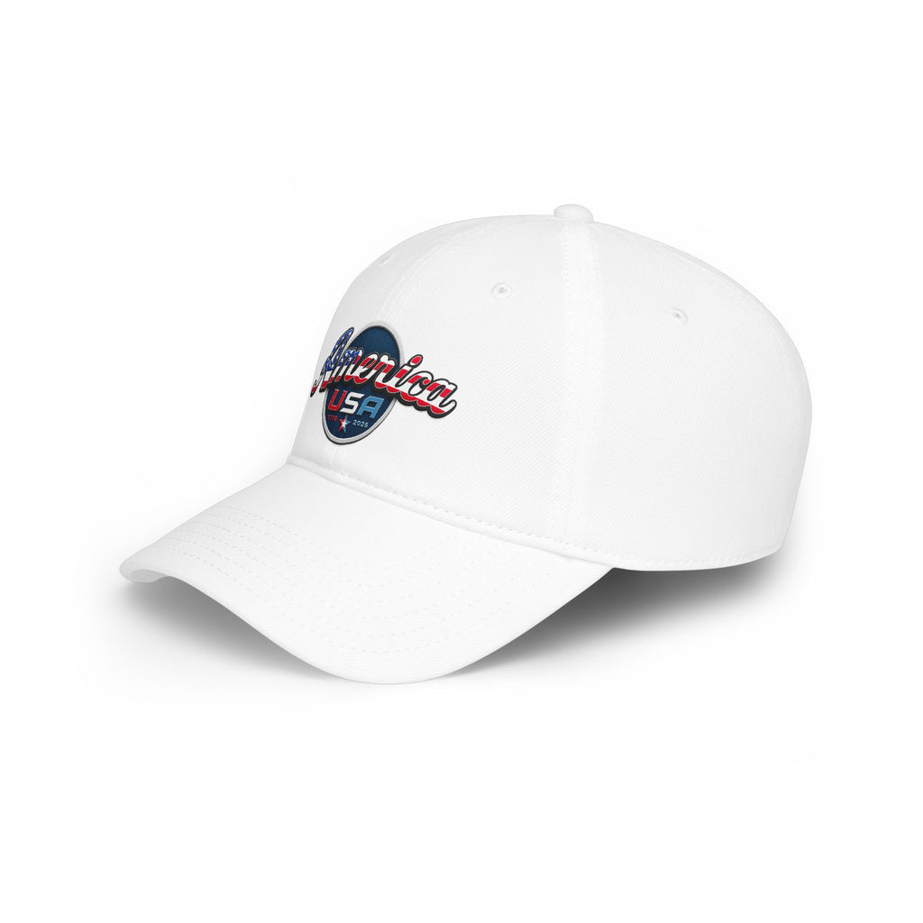 Copy of America USA Baseball Cap - Retro Patriotic Low Profile Hat for 4th of July