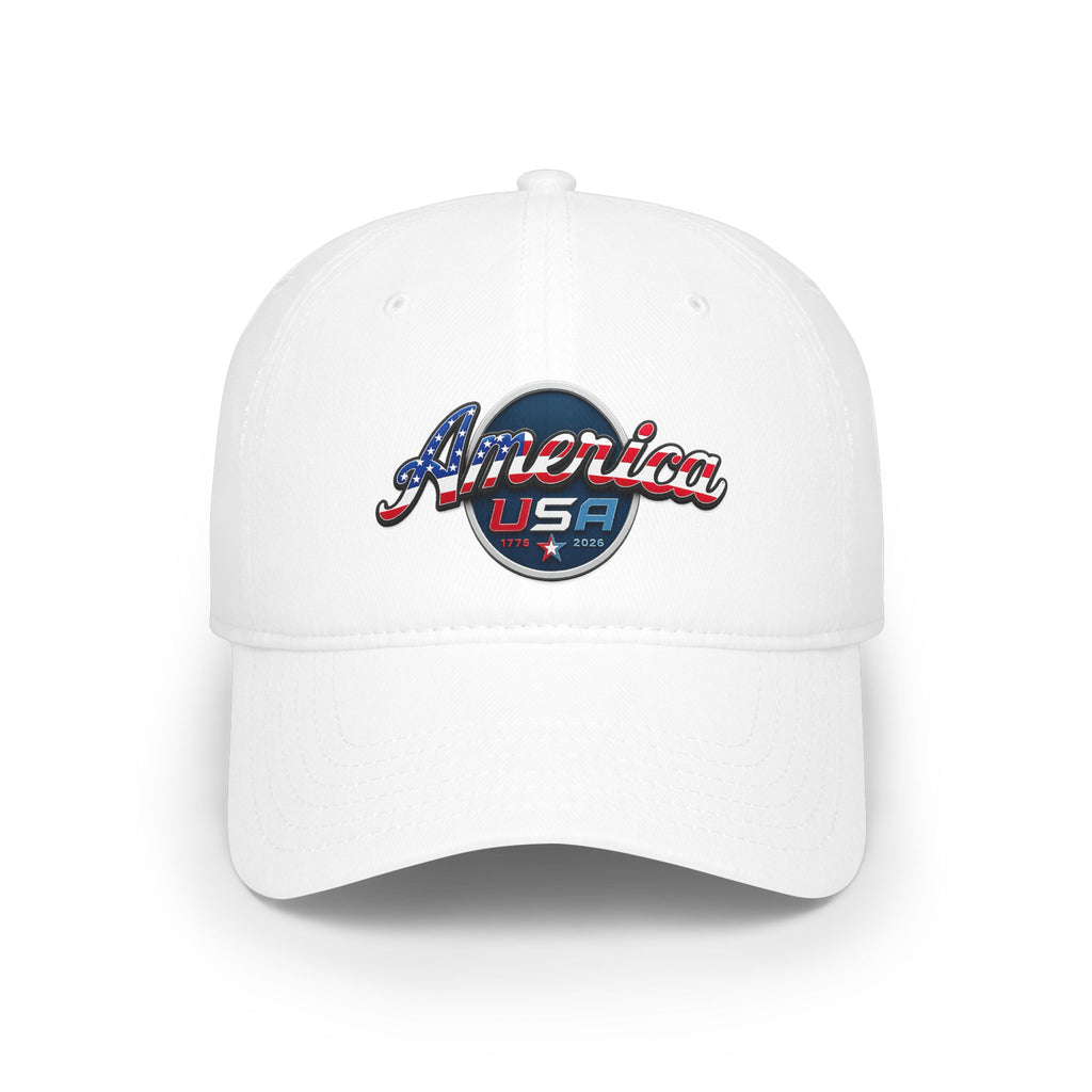 Copy of America USA Baseball Cap - Retro Patriotic Low Profile Hat for 4th of July