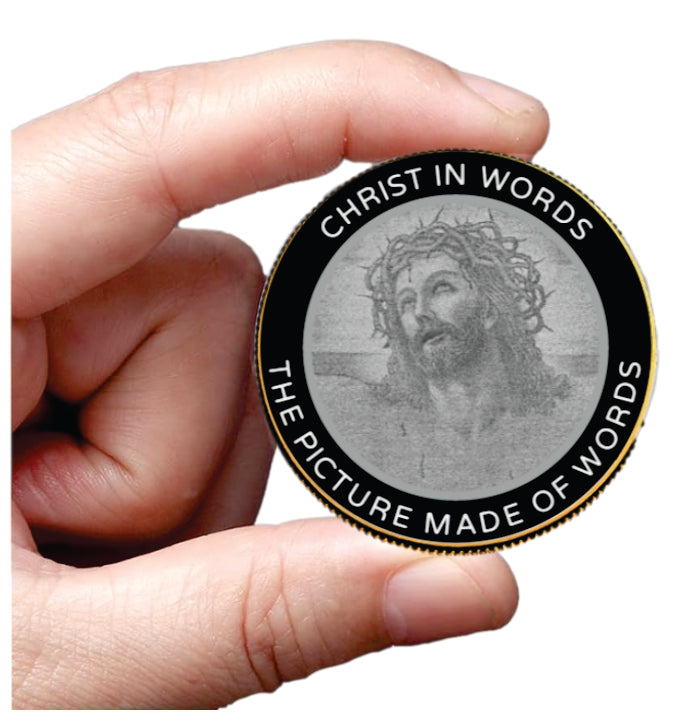 Christ In Words Collectible Prayer Coin