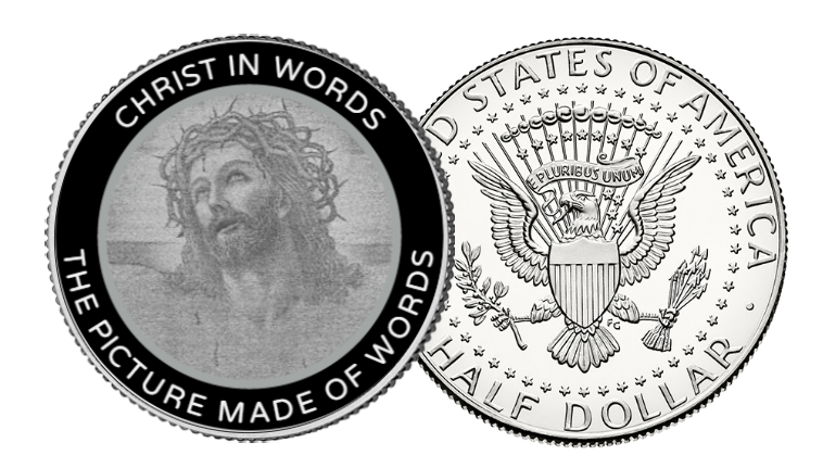 Christ In Words Collectible Prayer Coin