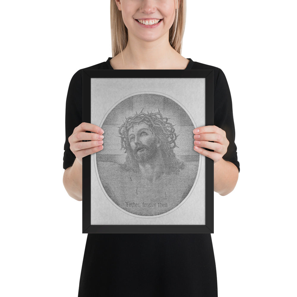 Christ in Words Framed Poster