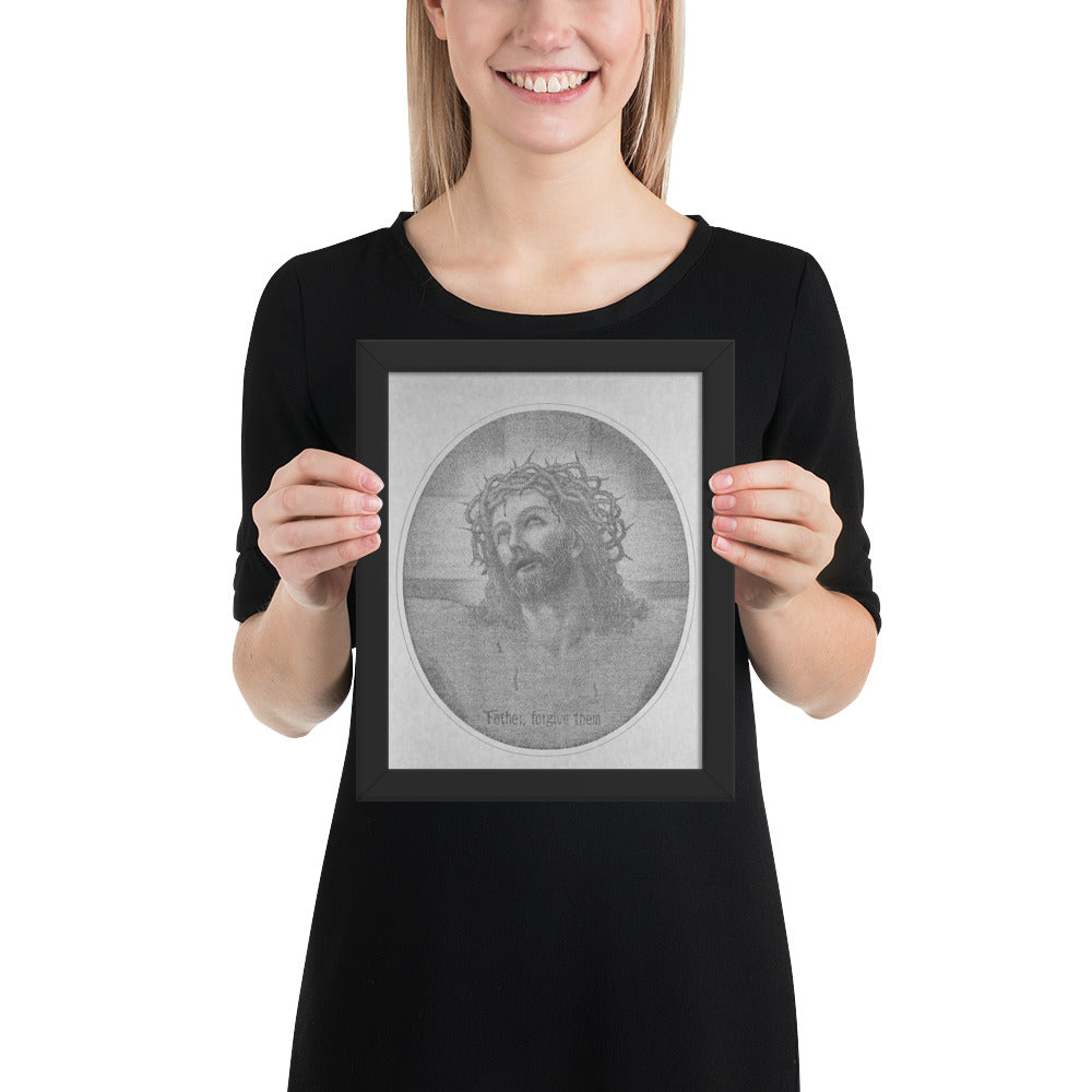 Christ in Words Framed Poster