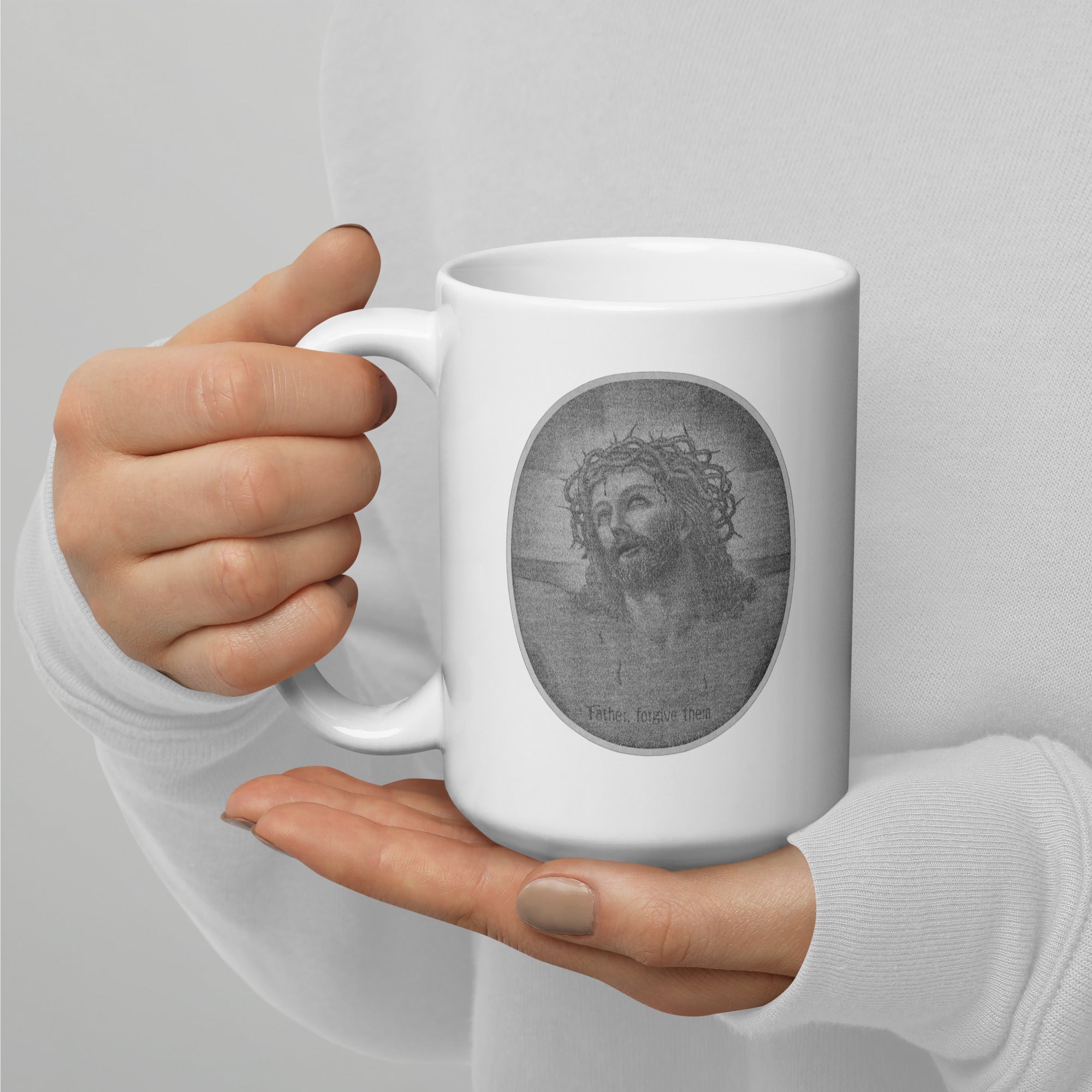 Christ in Words Glossy WHITE MUG (11,15 and 20 oz.)