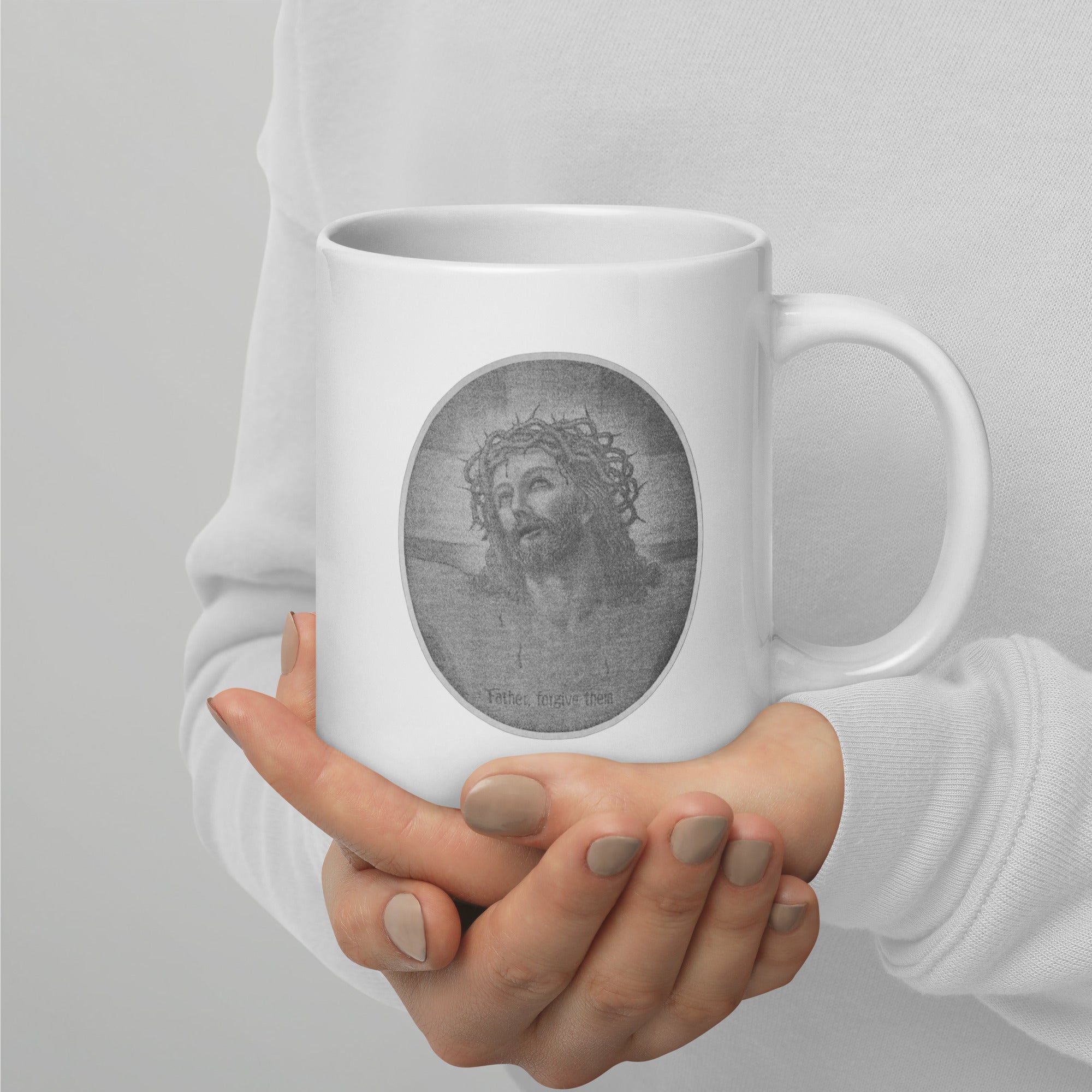 Christ in Words Glossy WHITE MUG (11,15 and 20 oz.)